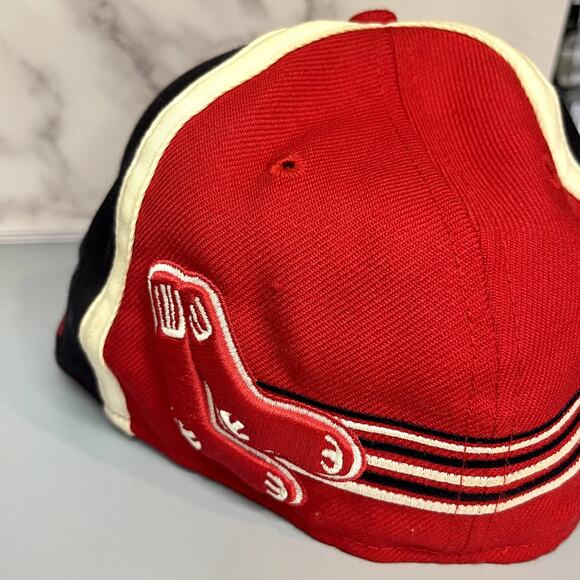 Boston Red Sox New Era Heritage Collection Fitted Hat – Size 7 1/4 - Picture 5 of 8